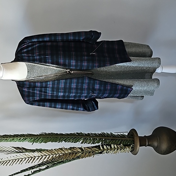 Want and Need Sparkly Silver Tent Dress/Tunic NWT - Picture 10 of 12